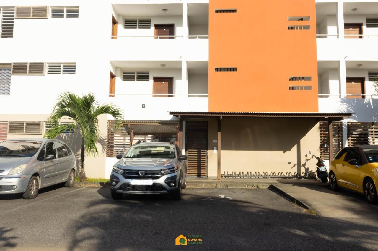 La Geometrie A 5 Minutes Du Centre-Ville Et De La Plage Cayenne Dış mekan fotoğraf